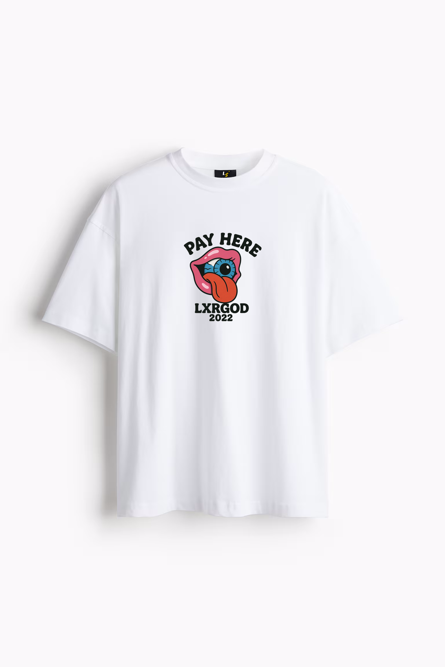 Pay Here Oversized Tee