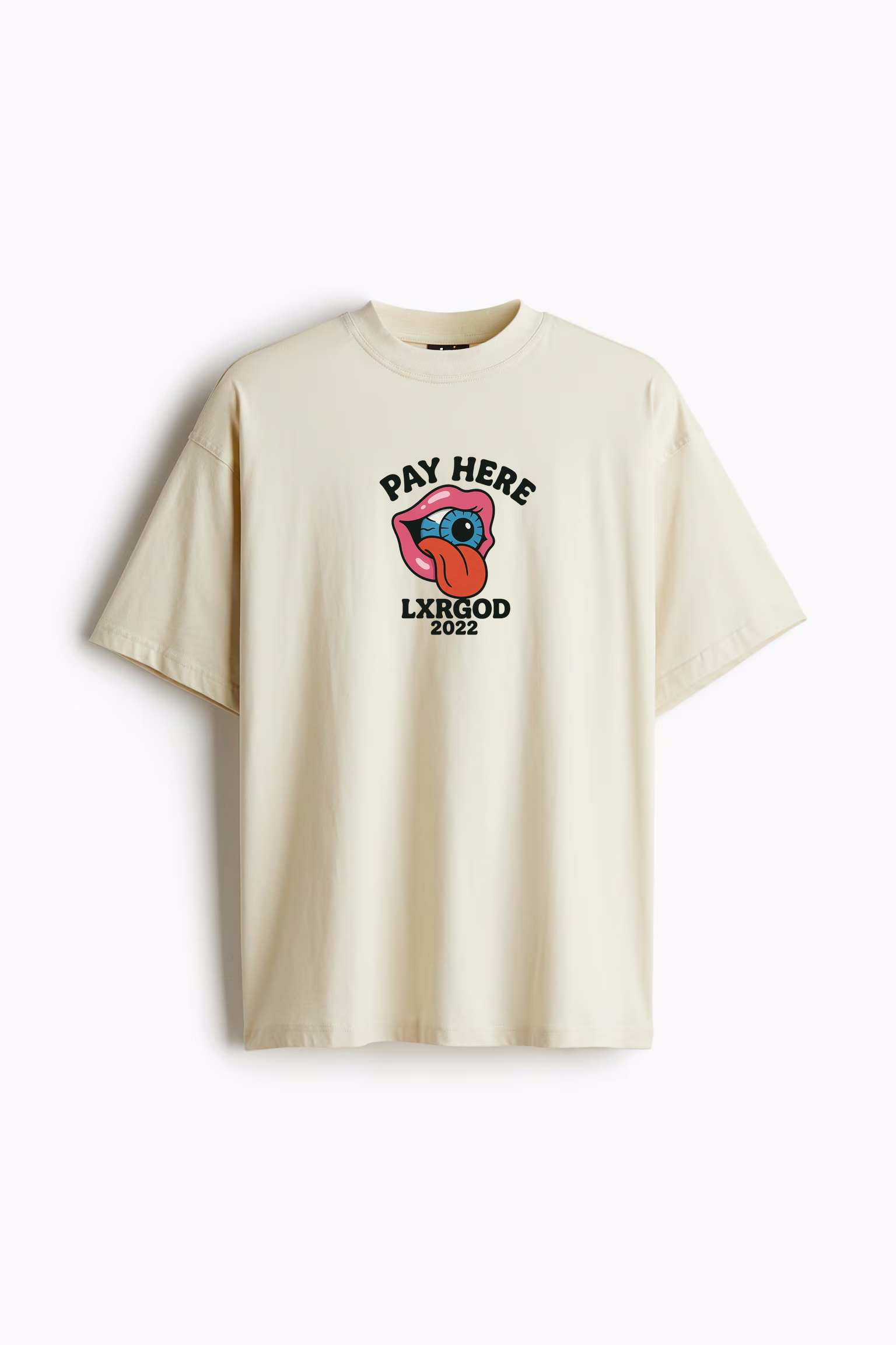 Pay Here Oversized Tee