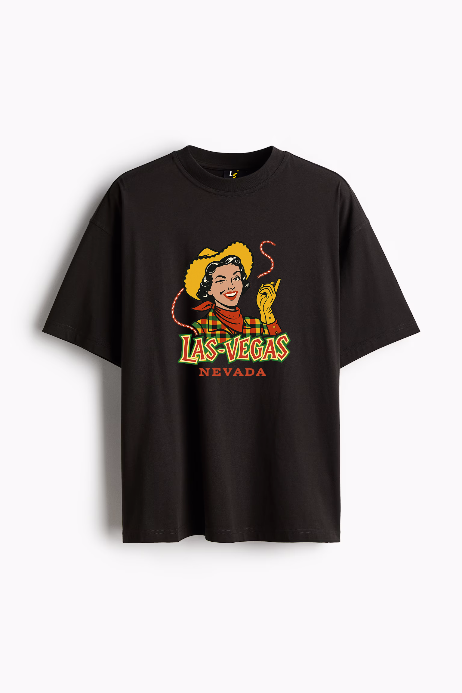 LAS-VEGAS NEVADA Oversized Tee