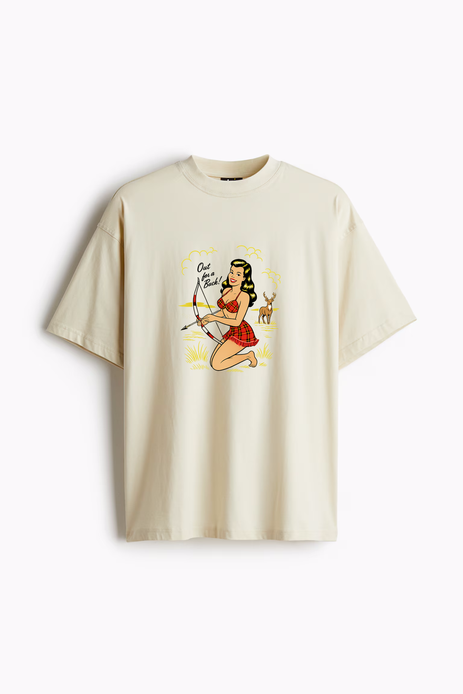 OUT FOR A BACK Oversized Tee
