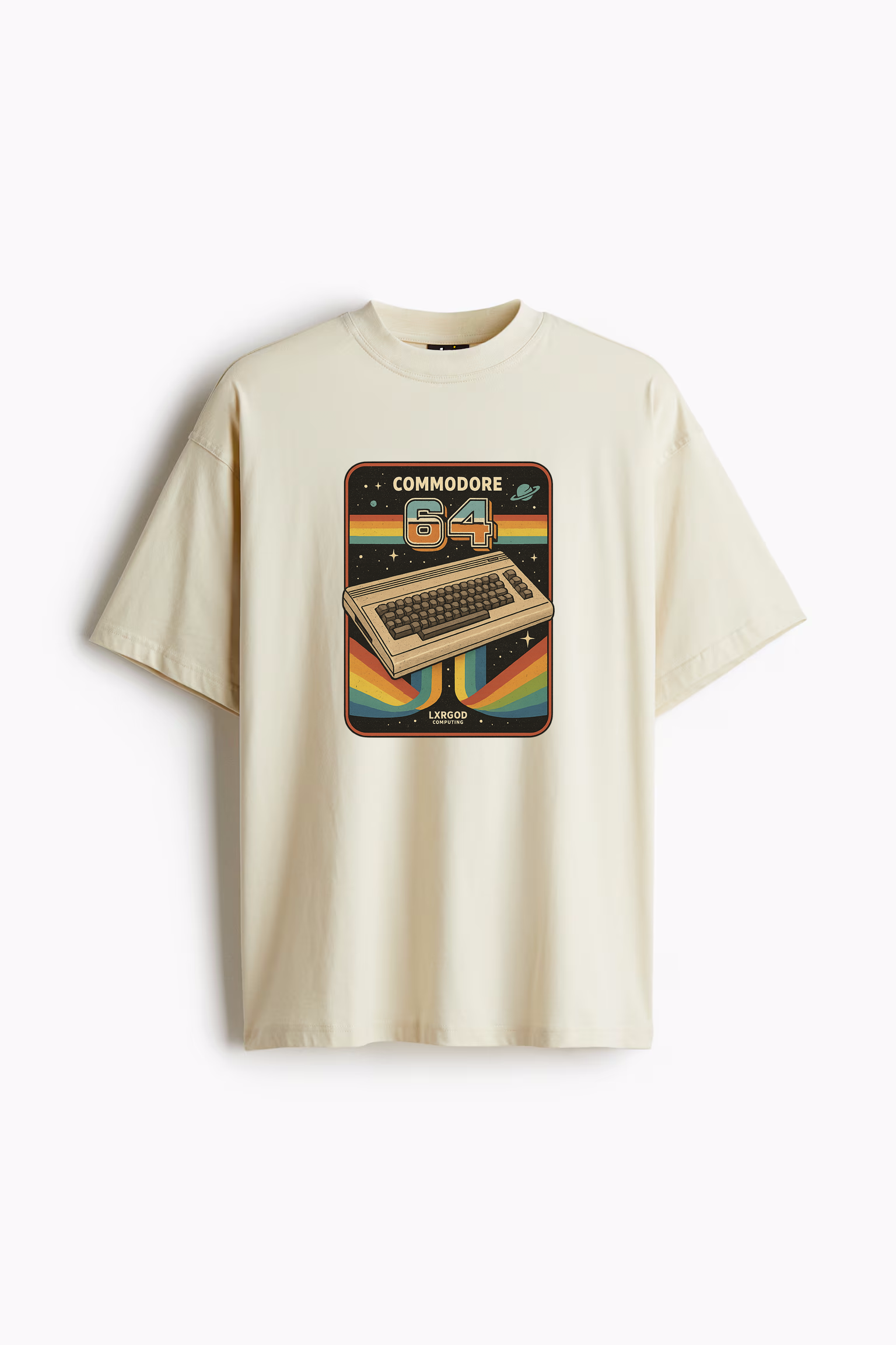 Commodore 64 Advanced Home Computer Oversized Tee