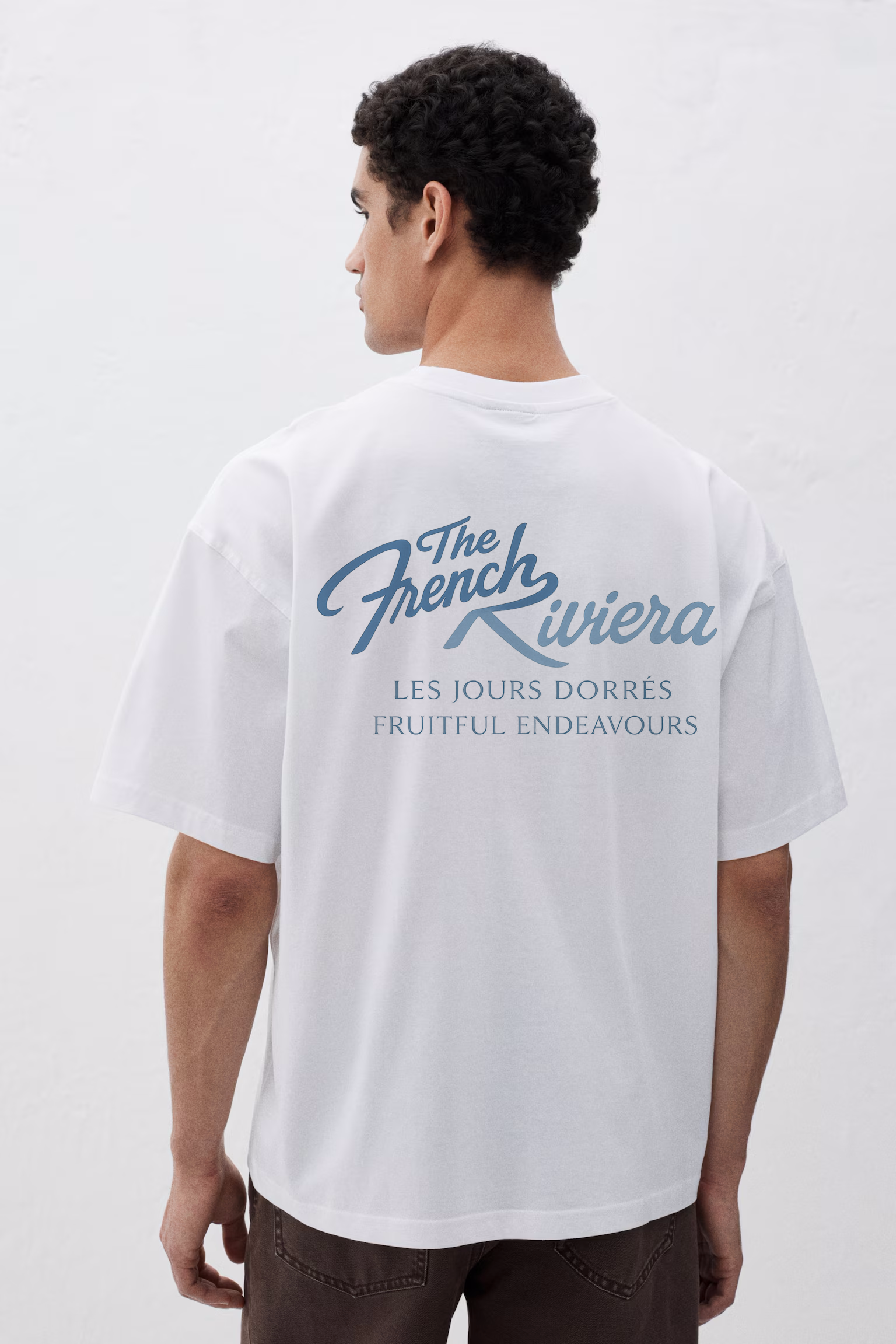 French Riviera Oversized Tee