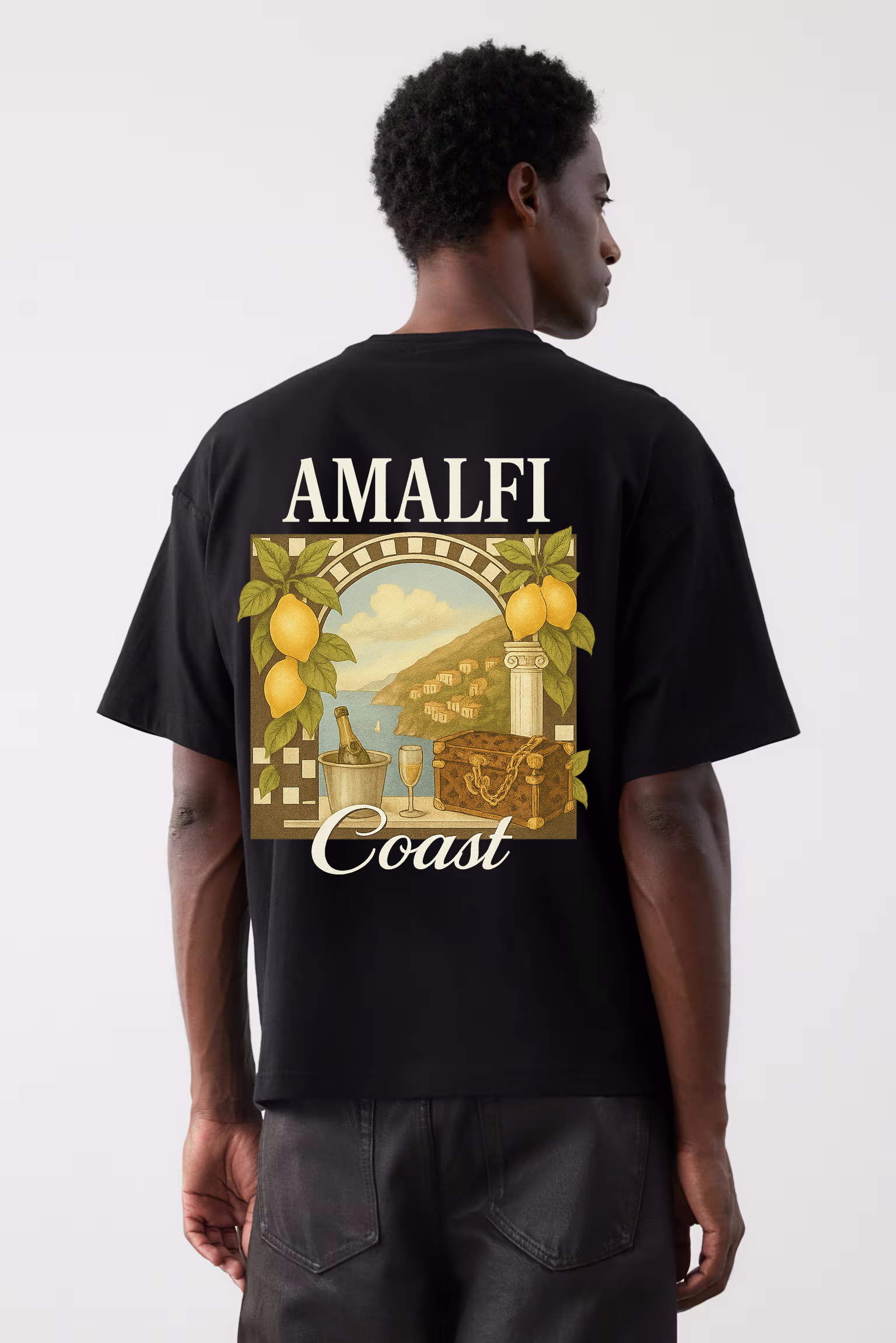 Amalfi Coast Oversized Tee