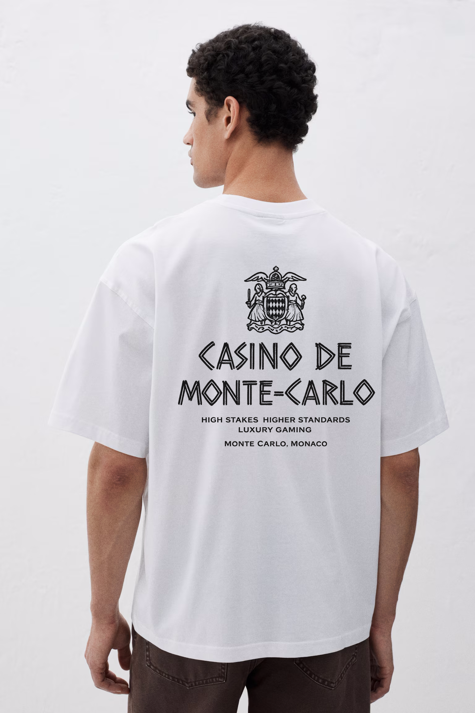 Casino De Monte Carlo Oversized Tee