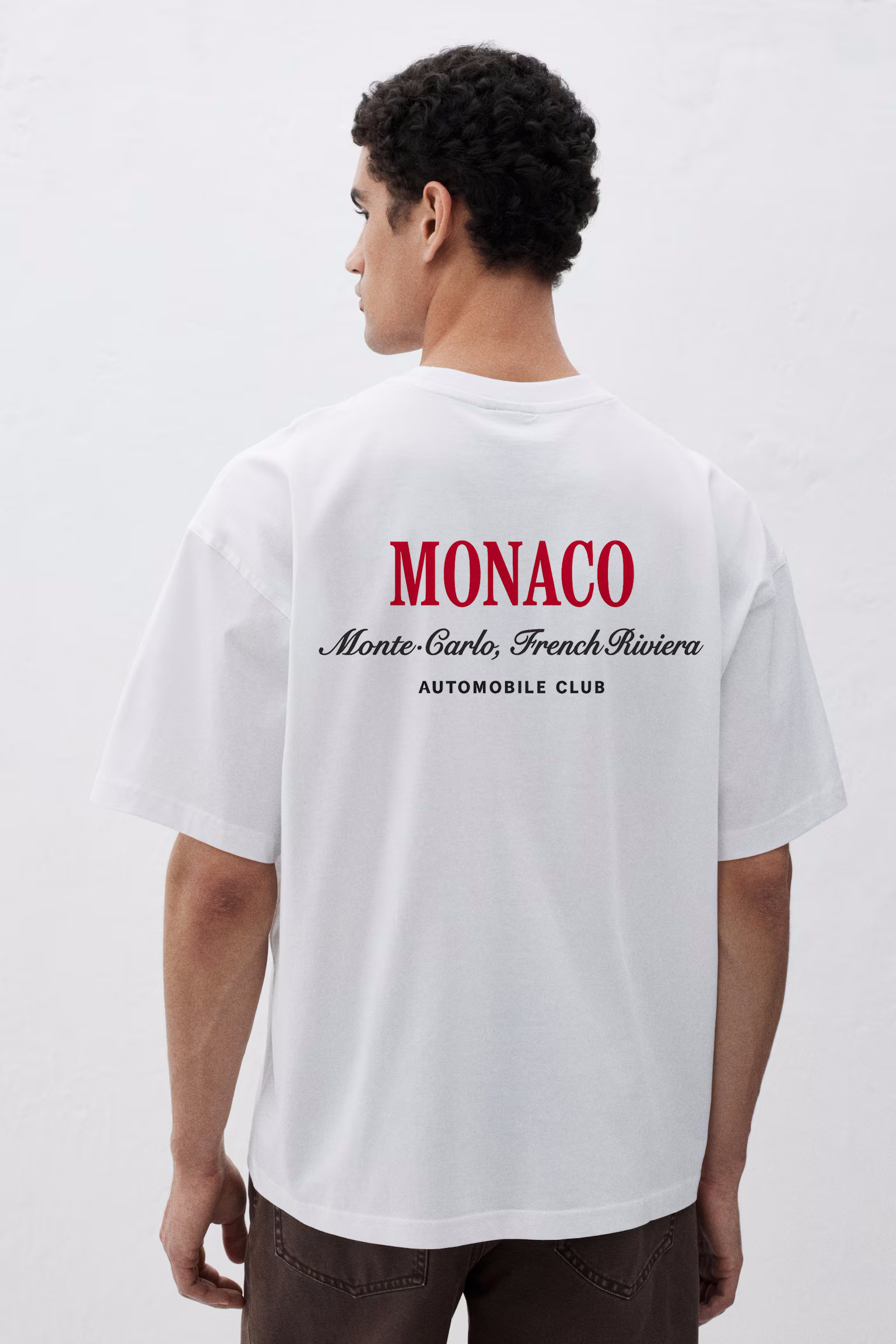 Monaco Auto Club Oversized Tee