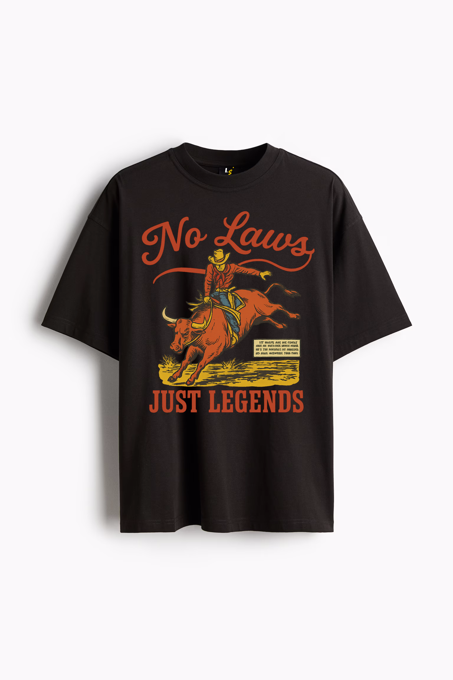 No Laws Oversized Tee