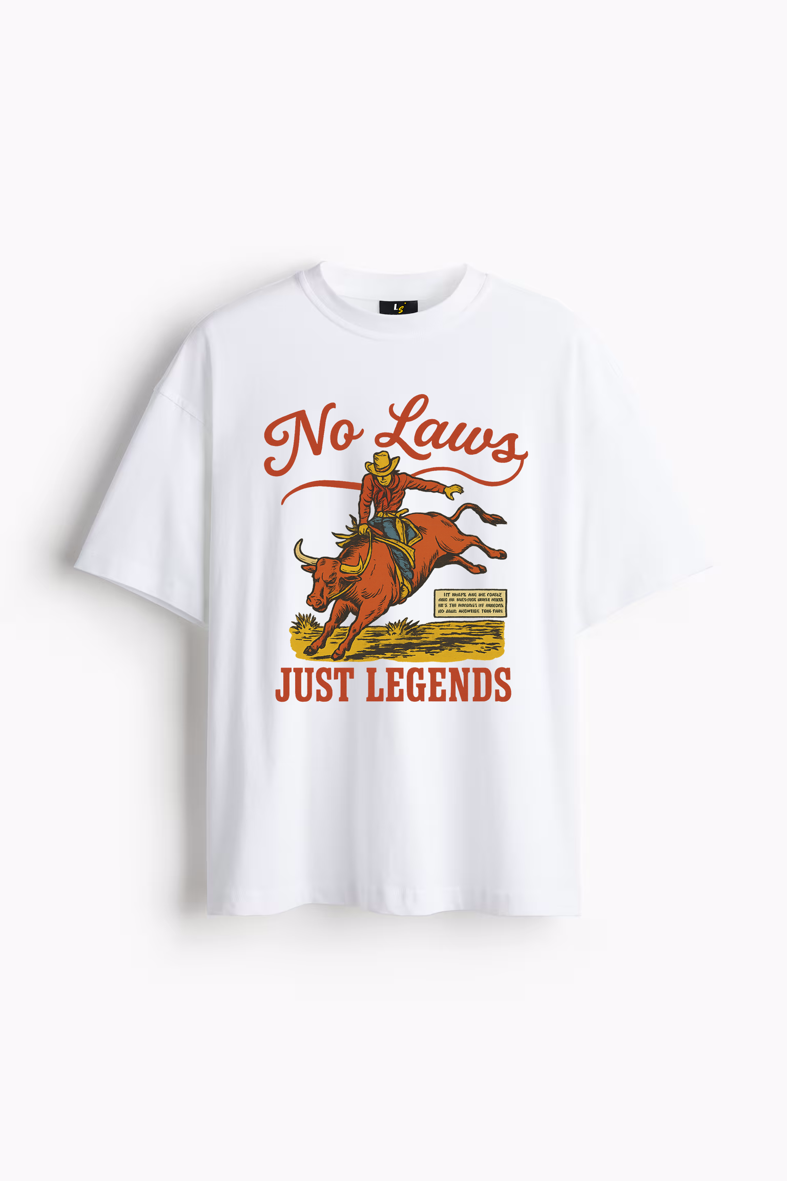 No Laws Oversized Tee