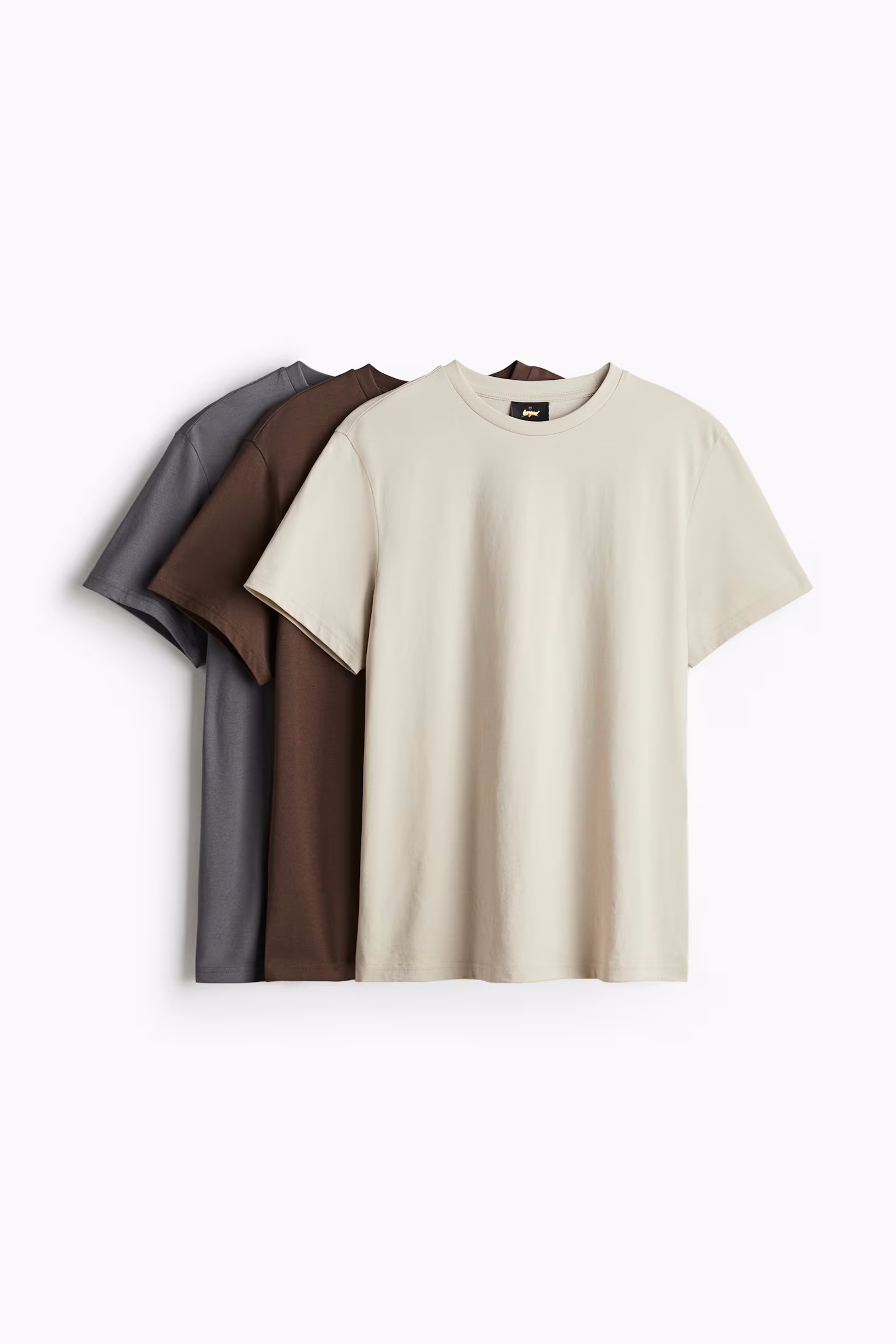 Pack of 3 regular fit t-shirts